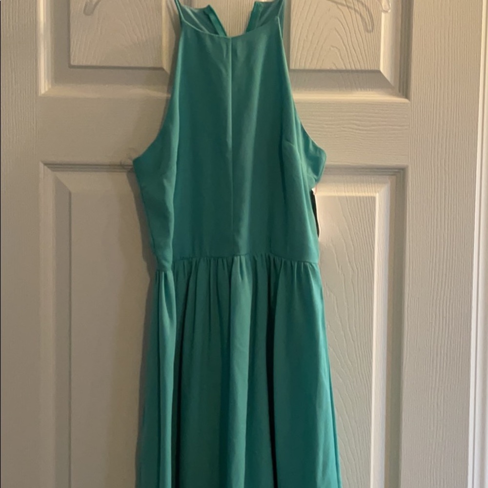 Red Dress Boutique seafoam green cocktail Dress!